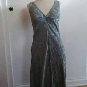 Blue/Silver Dress fitted